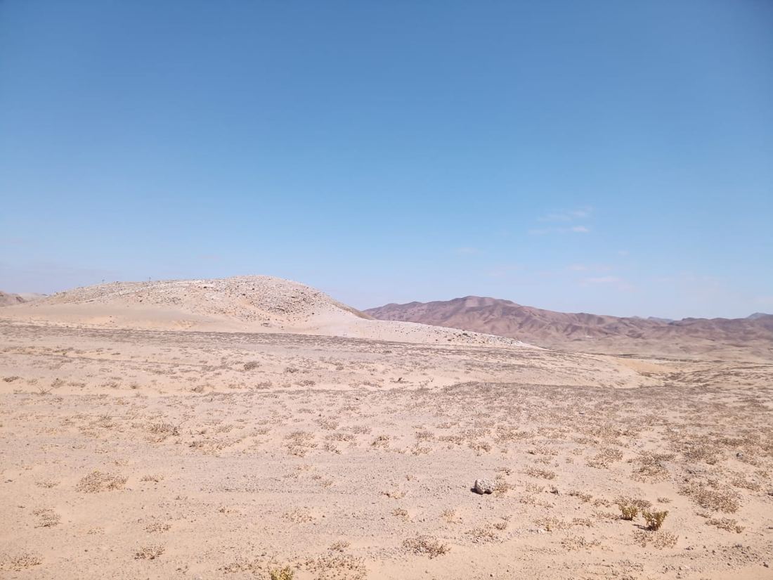 I suppose this is technically the southern tip of the Namib, sand, stones, mines