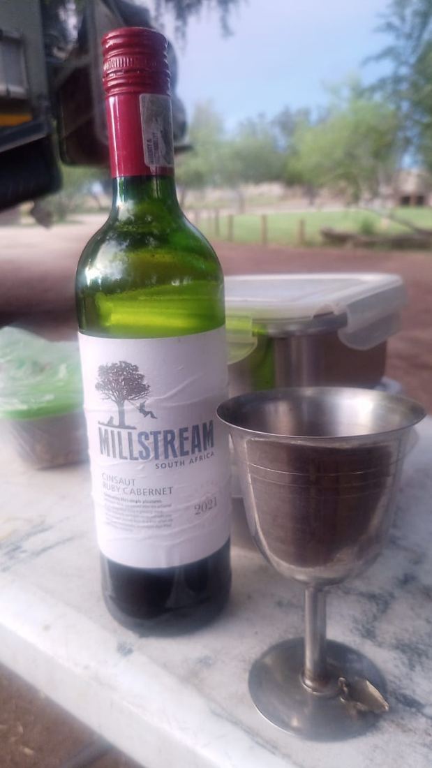 Little red tipple to wash it all down